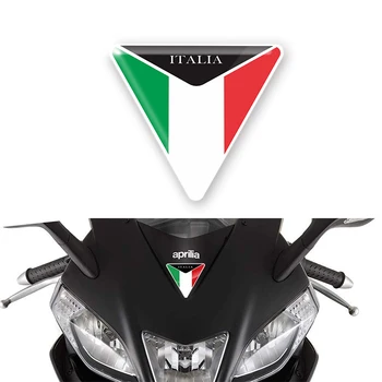 3D Светоотражающая Мотоциклетная Наклейка Гоночный Танк Передний Обтекатель Италия Эмблема Для Ducati Aprilia RS RS4 RSV4 APR150 SR MOTARD Tuono V4