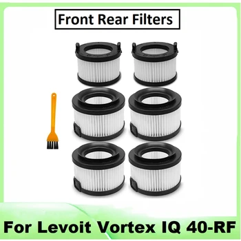 6ШТ HEPA-Фильтр Для Levoit Vortex IQ 40-RF Vacuum Clean Передние Задние Фильтры Моющиеся Запасные Части