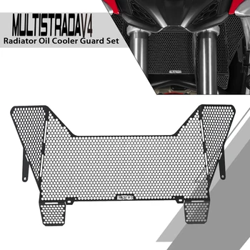 Multistrada V4 S Sport 2021-2023 Мотоциклетная Решетка Радиатора и защита Масляного радиатора Для Ducati Multistrada V4 Rally 2023-2024