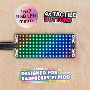 Pico Unicorn Pack - блестящая матрица с более чем сотней RGB-светодиодов