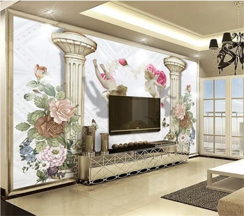 wellyu Обои на заказ papel de parede Европейская декоративная живопись фон стены 3d обои домашний декор papier peint