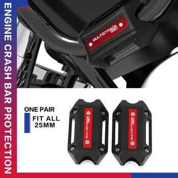 Для Ducati Multistrada 950 2017 2018 2019 2020 2021 2022 Мотоциклетная противоаварийная планка Бампер Защита двигателя Декоративный блок