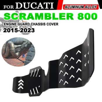 Для DUCATI Scrambler 800 Скремблер800 2015-2022 2023 Аксессуары Для мотоциклов Защитная Крышка Двигателя Защитная Накладка Шасси