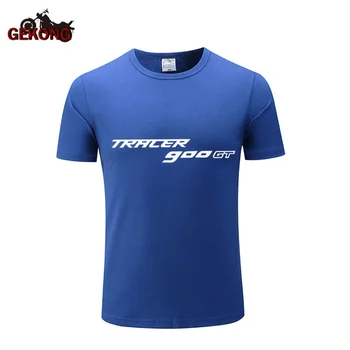 Для Yamaha Tracer 900 Gt Футболка Мужская, новая футболка с логотипом, 100% хлопок, Летние футболки с коротким рукавом и круглым вырезом, мужские