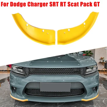 Защита сплиттера для переднего бампера автомобиля для Dodge Charger SRT Scat Pack 2015-2019, Диффузор бампера, защитный кожух спойлера