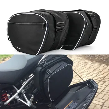 Мотоциклетные багажные сумки С Возможностью Расширения Внутренние Сумки Черный Багажник Внутренние Сумки Для SUZUKI V-STROM DL1000 DL 1000 V strom DL650 2014-2020