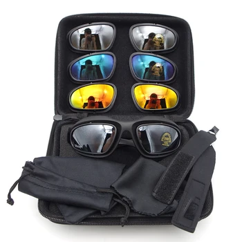 Мужские солнцезащитные очки для верховой езды, очки для мотоцикла, автомобиля, ветрозащитные, светонепроницаемые, очки для вождения, универсальные аксессуары для мото