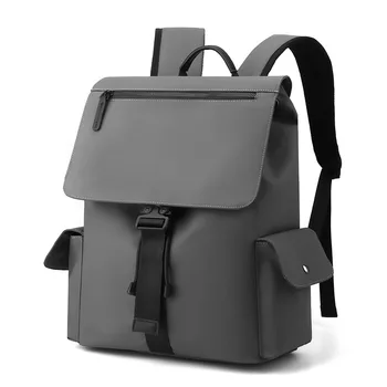 Новый рюкзак для деловых поездок и отдыха, сумка для компьютера, однотонный школьный рюкзак для студентов, трендовый дизайн, универсальная сумка большой емкости