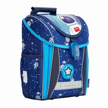 Новый рюкзак для начальной школы, Милые мультяшные сумки с космонавтом для девочек, школьные сумки принцессы, Водонепроницаемые детские Радужные школьные сумки