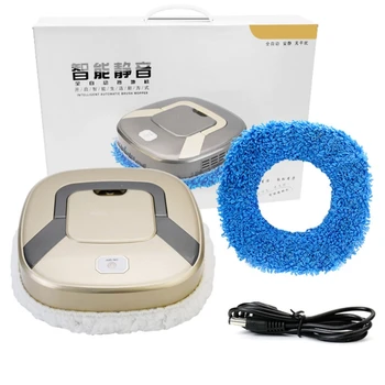 Робот-пылесос M2EE, бытовая USB-зарядка, Умная швабра, сухой влажный пылесос для Дома
