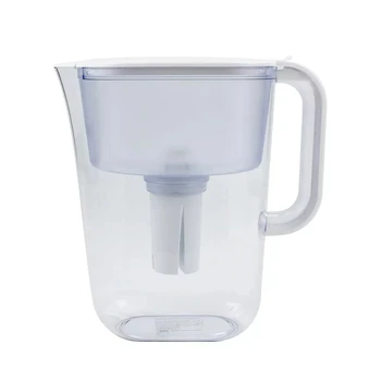 Фильтр-кувшин серии 7 чашек, белый цвет, Пластиковый кувшин для воды без бисфенола А, совместимый с фильтром