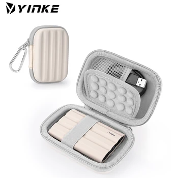 Чехол для переноски Yinke, совместимый с Samsung T7 Shield/T7/T7 Touch, портативный SSD-накопитель, жесткий EVA, переносной чехол для хранения в путешествиях