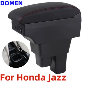 Ящик для хранения Центральной консоли, Подлокотник для Honda Fit Jazz 2008-2013, Подлокотник 2009 2010 2011 2012