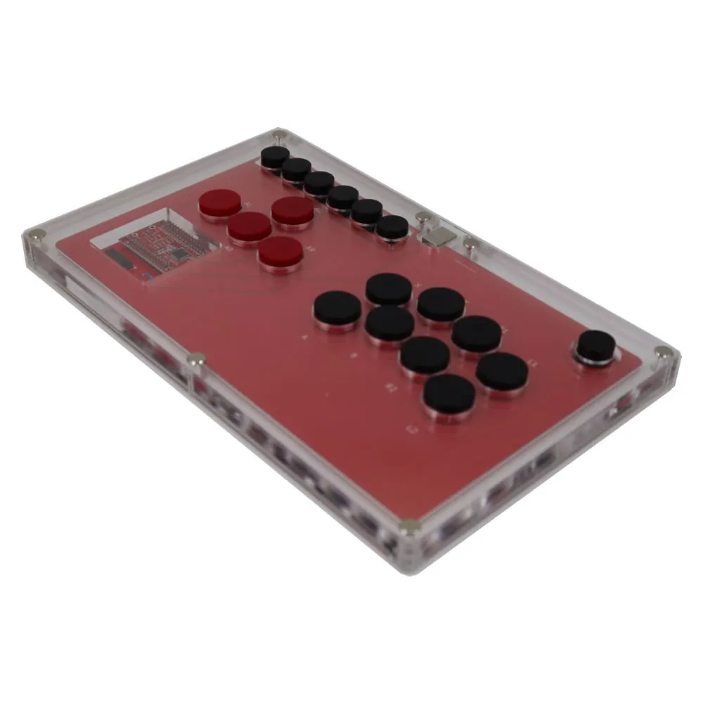 Аркадный Джойстик для ПК PS4 Smash box В стиле Hitbox Аркадная игровая консоль Fight Stick Кнопки игрового контроллера OBSF-24 30 Прозрачные