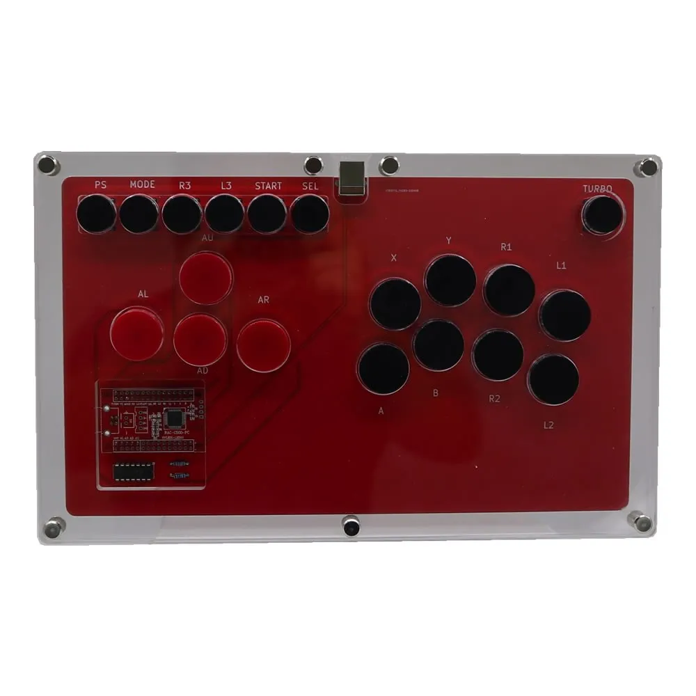 Аркадный Джойстик для ПК PS4 Smash box В стиле Hitbox Аркадная игровая консоль Fight Stick Кнопки игрового контроллера OBSF-24 30 Прозрачные