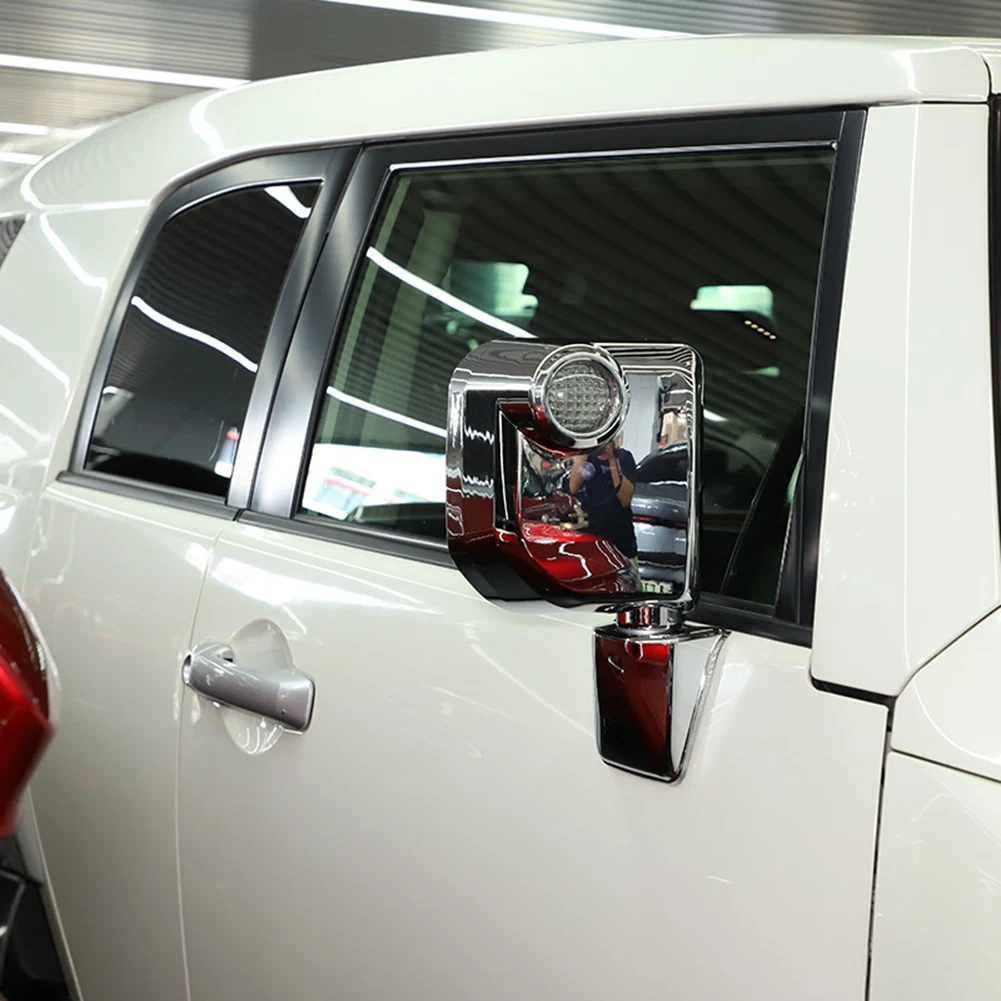 Аксессуары для отделки бокового зеркала заднего вида Toyota FJ Cruiser 2007-2021 из углеродного волокна