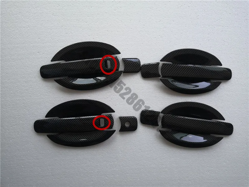 ABS Хромированные Накладки на дверные ручки автомобиля, отделка дверной чаши, подходят для Infiniti FX45 FX35 2003-2008, автомобильный Стайлинг K