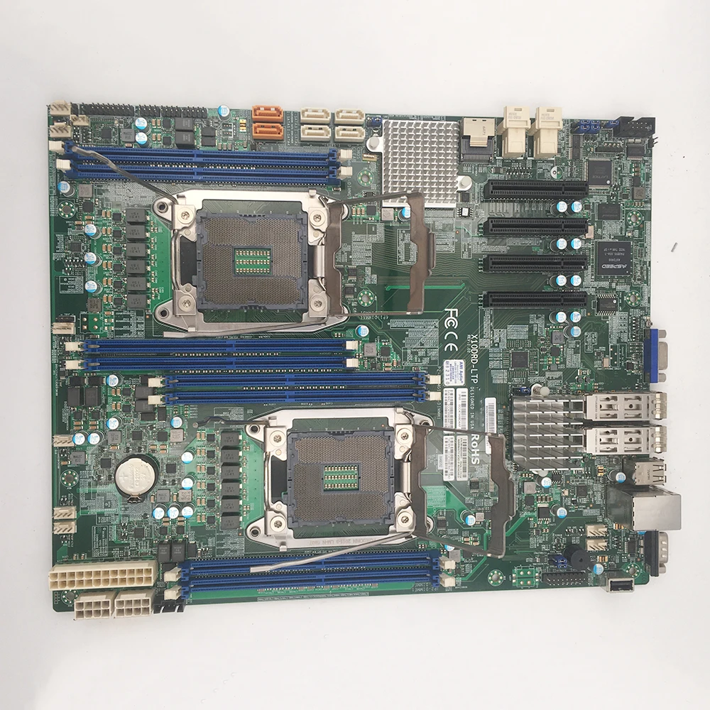 X10DRD-LTP Dual Xeon E5 V3 LGA2011 DDR4 с двойным гигабитным оптическим портом Серверная материнская плата